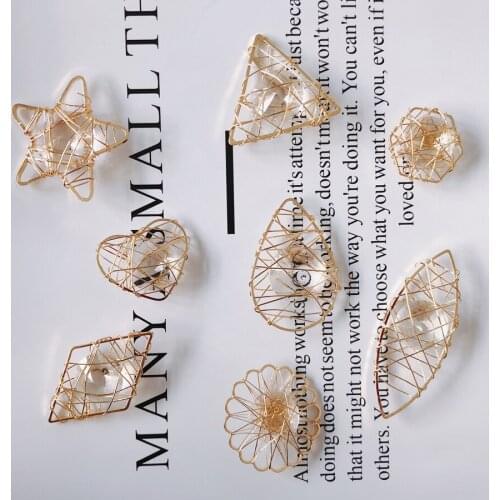 4 pieces / lotglassRoundLove Square rhombusk goldearring backs earring making cabochon base jewelry diyOther