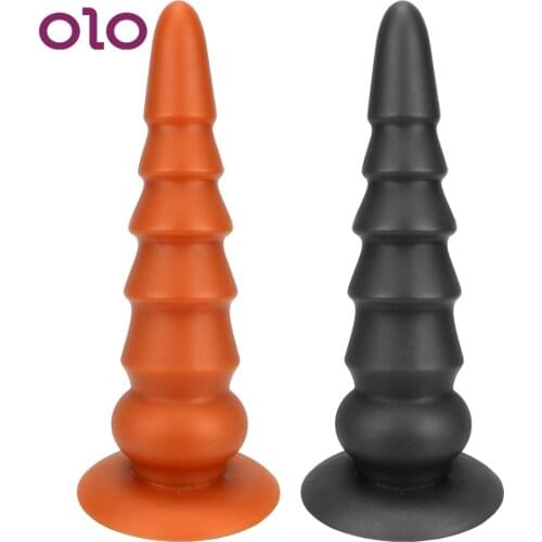 OLO Pagoda Anal Plug Butt Plug Anal Expansion Super Huge Anal Stimulation Big Dildo Sex Toys For Woman Man Vagina Masturbation