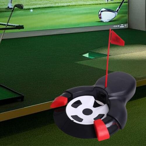 Golf Automatic Putting Cup Return Machine for Training Indoor Office Outdoor Garden Lawn Training Exerciser Accessories