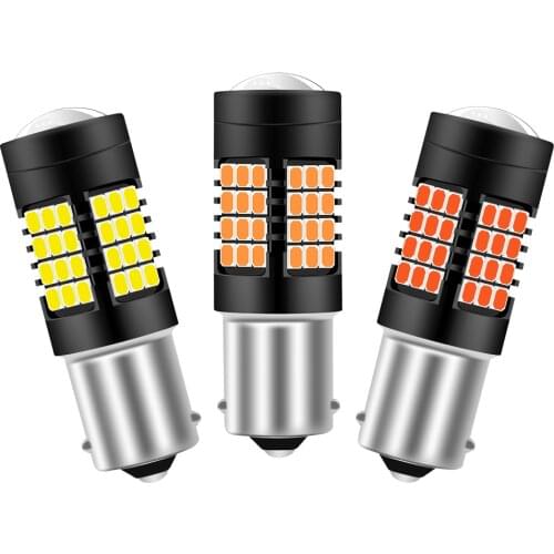 Auto Lighting 3156 Car Lamp Bulb 2835 54SMD 1156 7443 T20 Car Led Brake Reversing Light
