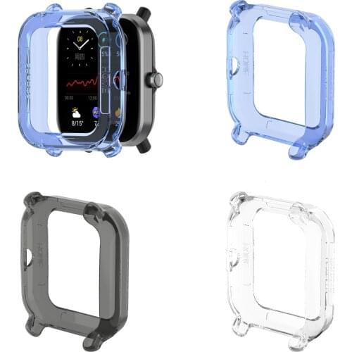 Sleeve Cover For Huami AMAZFIT GTS2 mini / POP Pro Soft TPU Watch Protective Case Replacement Anti-Fall