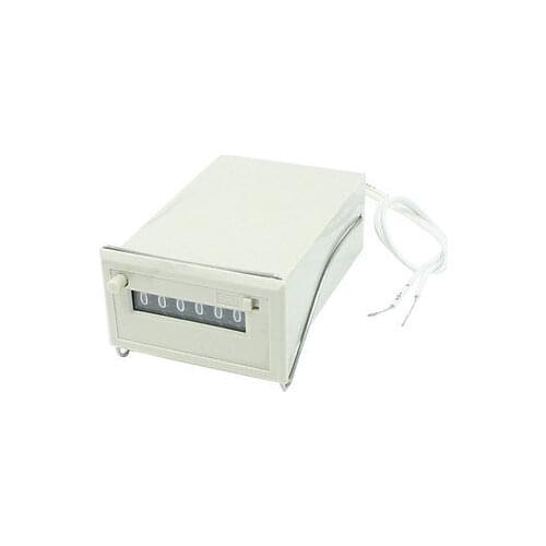 CSK6-CKW DC 24V 50/60Hz 6 Digits 2-Wire Lockable Electronmagnetic Counter