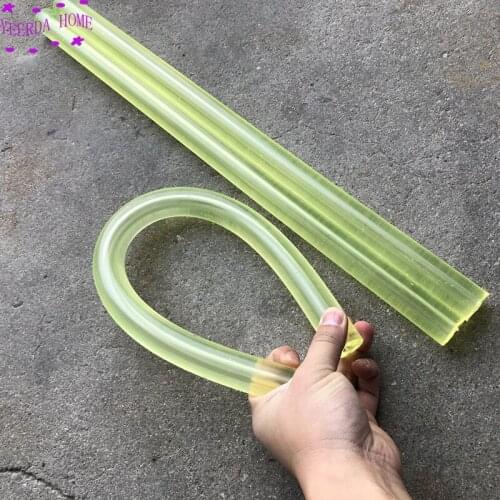 Length 50cm Polyurethane Rubber solid Rod Force Glue Sticks Construction Machinery PU Rods Self-defense Stick
