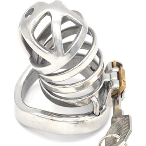FRRK06, protect penis, protect penis, protect love, prevent cheating, pencil shaped, stainless steel materials, chastity lock