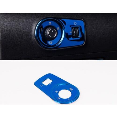 For MG MG6 2018 Headlamp control switch Steering wheel LOGO ring Storage tank handle front rear Reading lamp decoration frame