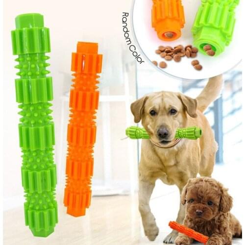 Pet Dog Toy Rubber Durability Bite-Resistant Chew Toy Tooth Cleaning Chewing Toy Puppy Dental Care For Dog Pet Accessories