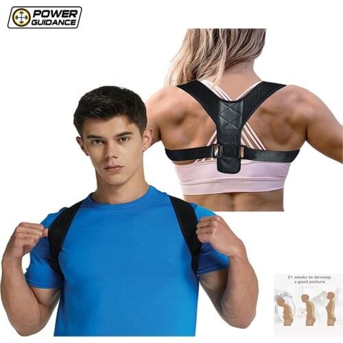 Power Guidance Back Braces Supports Posture Corrector Corset For The Back Deportment Shoulder Protection Spine Therapy Bandage