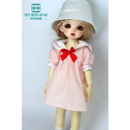 Fit 30cm 1/6 BJD YOSD doll clothes accessories Fashion sailor uniform, school uniform