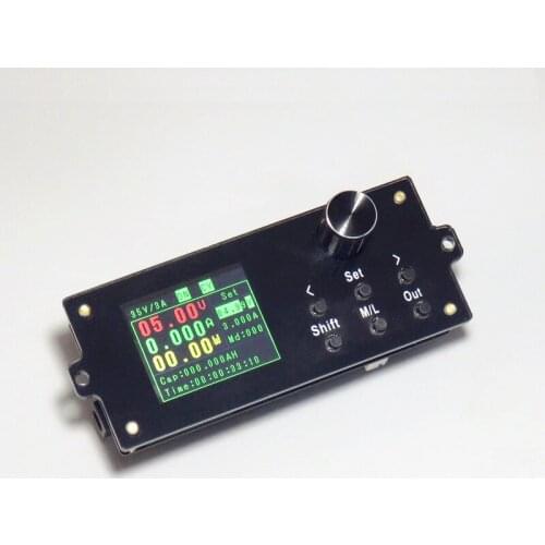 DC-DC Voltage regulation Module 1.8 inch color display CNC adjustable Power Supply Module Buck Module Integrated Voltage Ammeter