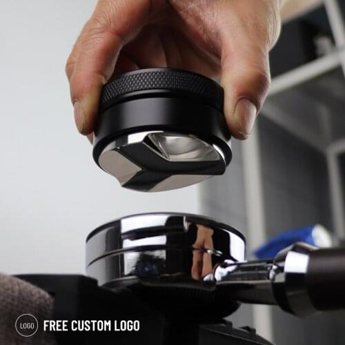 Adjustable 304 Stainless Steel Coffee Distributor Espresso Tamper 51/53/54/58/58.35mm Available For Most Portafilter