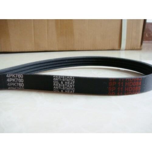 4PK760 MD-180754 Serpentine belt , Fan belt , engine drive belt , V-ribbed belt