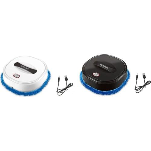 Household Mopping Robot, Low Noise Automatic Floor Mopping Robot Wet and Dry Sweeping Robot Vacuum Cleaner