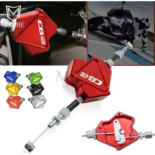 Motorcycle CNC Stunt Clutch Lever CB400 Easy Pull Cable System For Honda CB400/CB400SF/CB400VTEC CB 400 CB400 SF VTEC 1992-1998
