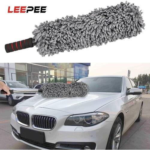 Car Duster Brush Soft Microfiber Cleaner Auto Dirt Polishing Dust Remover CleanUniversal Washing Care Tool