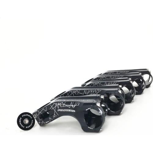 FOURIERS Mountain Bike Cycling stem Aluminum CNC Bicycle stem riser 80-120MM -17 / 25 degree