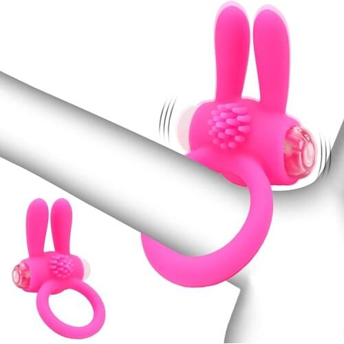 Vibrating Penis Erection Ring Delaying Ejaculation Cock Rubber Rings Penis Enlargement Sex Toys Man Lock Ejaculation Sex Rings