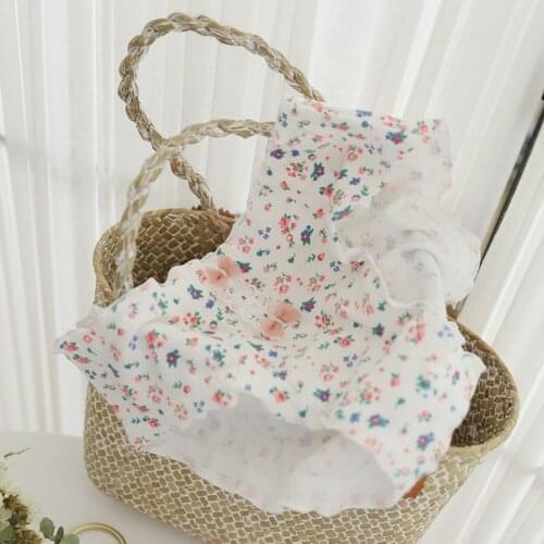 Japanese Sweet Floral Seamless Panties women spring pure cotton Mid-Rise Panties lingerie Lovely bow women Panties N754