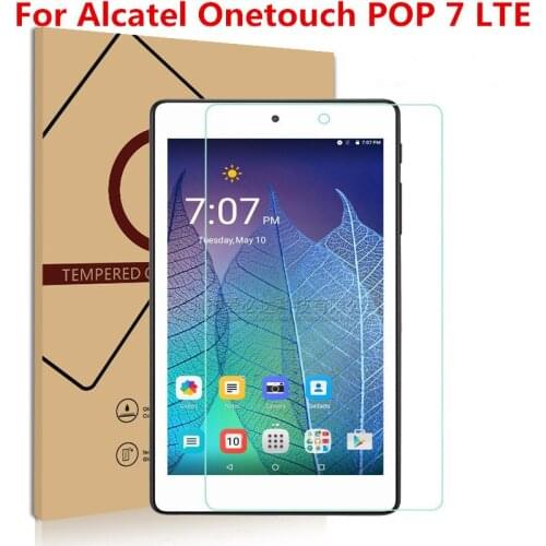 Tablet Tempered Glass Toughened Glass For Alcatel Onetouch 7 LTE 9015W Scratch Proof LCD Screen Protector Film