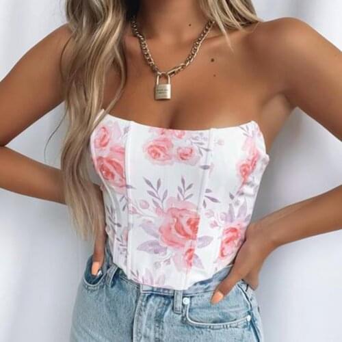 Flowers Women elegant Backless Corset Waist Bodysuits Casual Skinny jumpsuits Body Bodysuits Night club Fashion Sexy Body Shaper