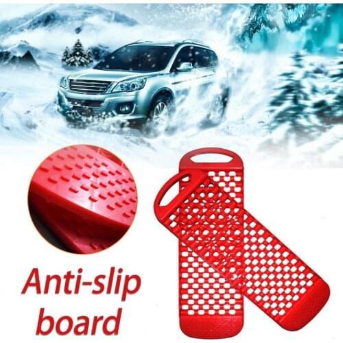 1 Pair Universal Car Wheel Tyre Snow Anti Skid Board Emergency Rescue Anti-skid Board Recovery Tracks Road Tyre Car-Styling 2020