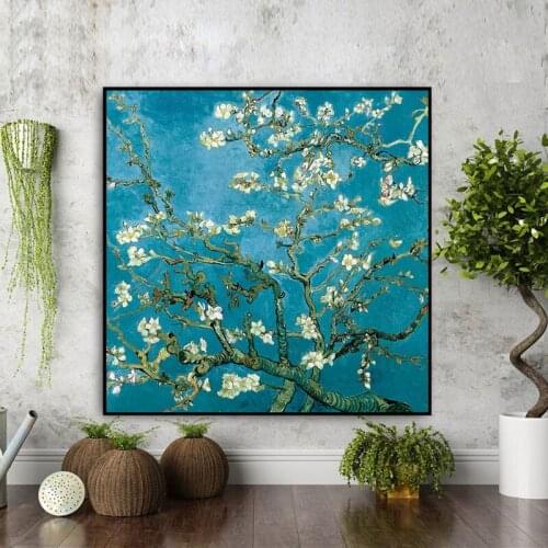 Apricot Flower Famous Artist Art Print Poster Wall Picture Canvas Oil Painting Wall Decor/Decoration Maison Moderne