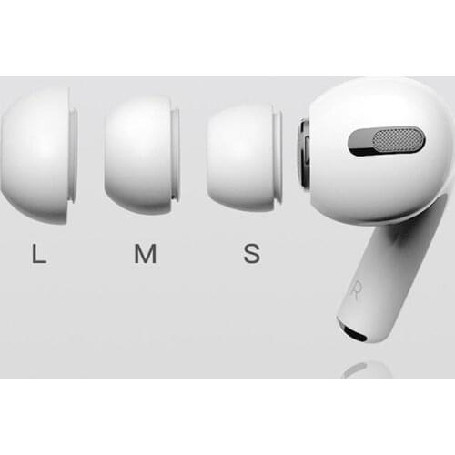 Airpods pro tips Anti Slip Earbud Tips For Airpods Pro Silicone Cover Earphone eartips Noise Reduction Earplug For AirPods 3