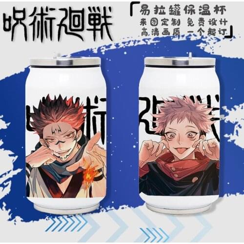 Anime Jujutsu Kaisen Stainless Steel Thermos Cup Cosplay Vacuum Cup Toy Gifts 350ml Christmas Halloween Gift Water Cup