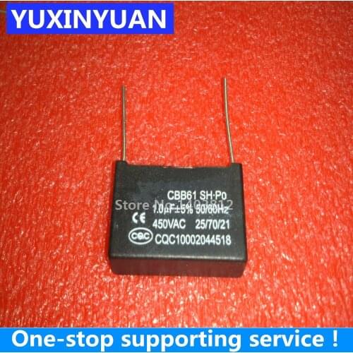 CBB61 450VAC 1UF 60Hz DIP 10pcs/lot