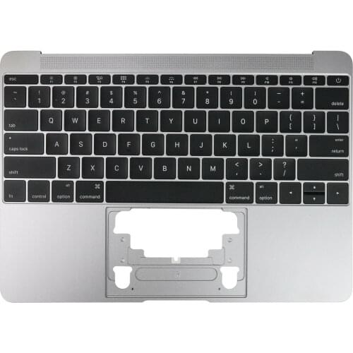A1534 topcase for Macbook 12" Top case + keyboard + keyboard backlight grey