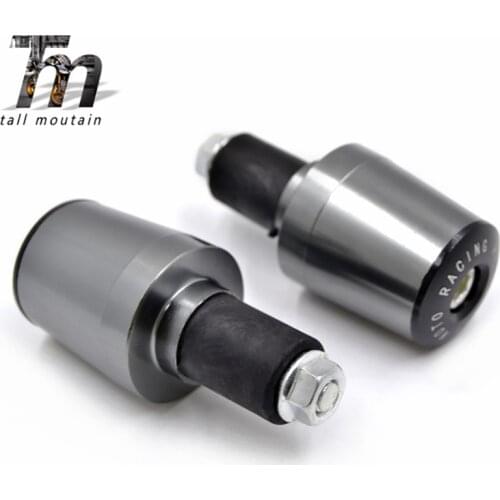 CNC 22MM Handlebar Grips Handle Bar Cap End Plugs For SUZUKI Msx125 Msx 125 GSR/GSXR 600/750/1000 Sv 650 Drz400 SV650 Gsr600 7/8