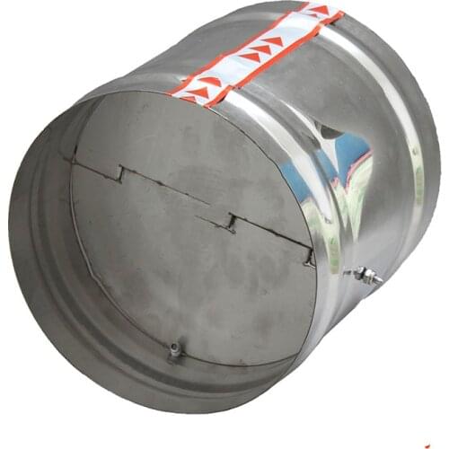Duct damper for Prevent gas from flowing back air duct check valve stainless steel check valves Galvanized
