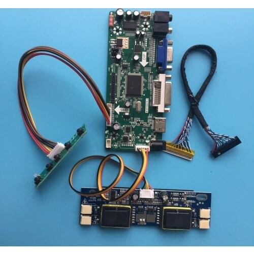 For M190EN04 V3/V4/V7 1280*1024 19" 30pin M.NT68676 AUO HDMI DVI LCD DIY VGA LVDS LED kit controller board display