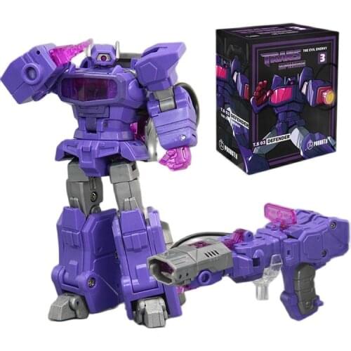 Transformer toy PT03 Watchers Shockwave KO Iron Factory Pocket War PT04 Sound Wave