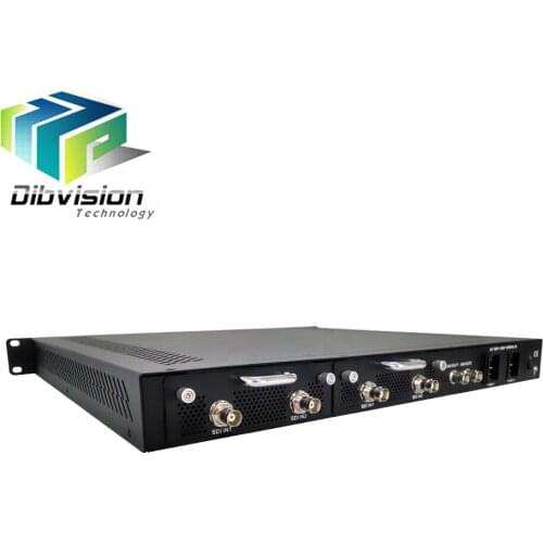 Canada 4channel sdi to ip converter mpeg2 mpeg4 avc h264 low latency video encoder