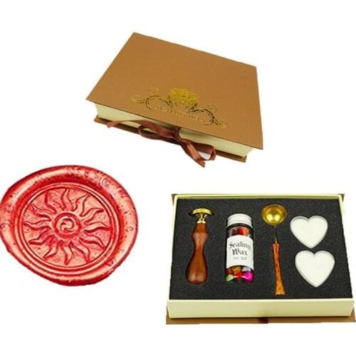 Flame Wax Seal Stamp Custom Crow Sealing Wax Stamp Kit Crow Wax Stamp Set Personalized Wedding Anniversary Invitation Seal Stamp