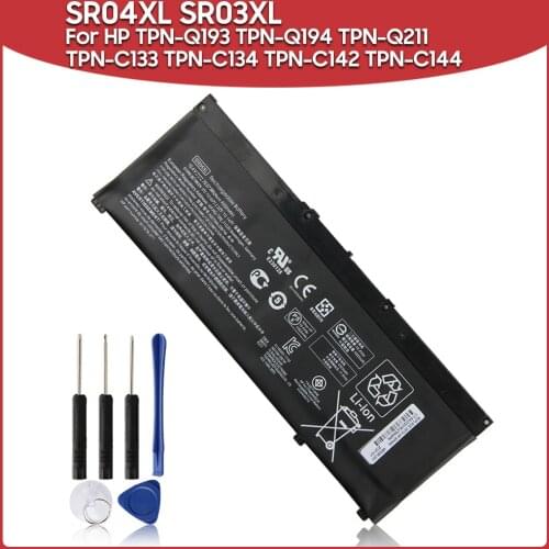 Original Replacement Battery SR04XL SR03XL For HP Omen 15 15-CE 15-CB15-DC 15-CX HSTNN-DB7W TPN-Q211 TPN-Q193 TPN-Q194 TPN-C134