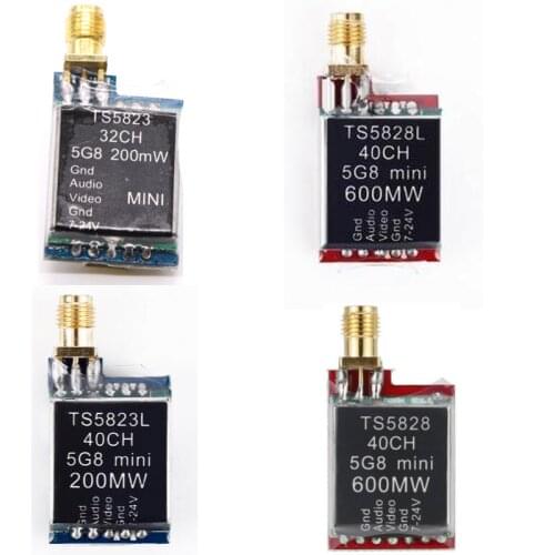 Original TS5828S TS5828 TS5828L TS5823 TS5823L Micro VTX 5.8G 600mW 48CH Mini FPV Transmitter for For RC FPV Drone