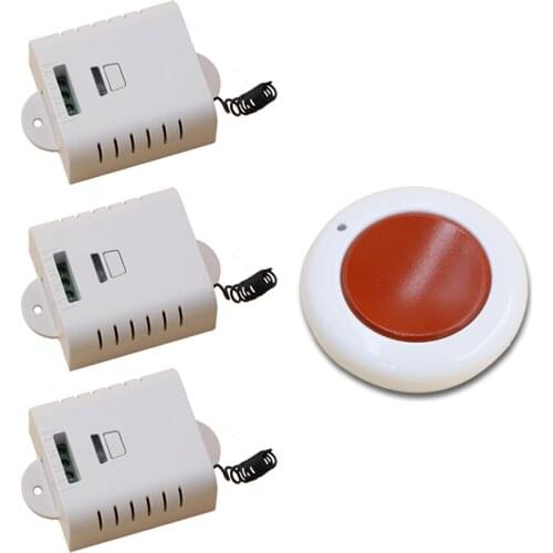 Latest AC85V 110V 220V 250V 1CH Remote Control RF Wireless Remote Control Switch SystemTransmitter with Receiver Easy to Install