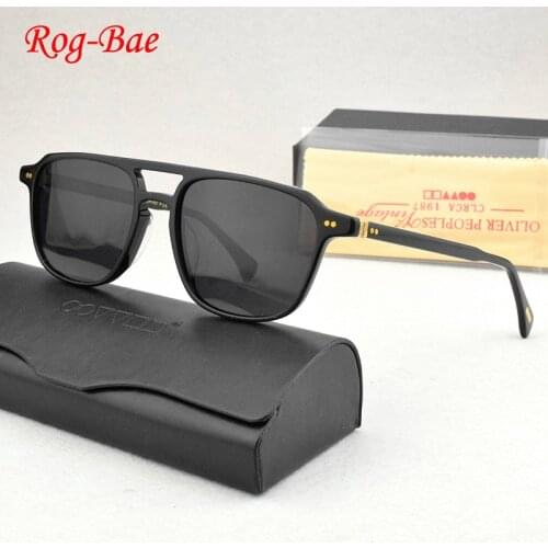 OV5582 vintage polarized sunglasses women 2021 Brand luxury designer sun glasses for men Acetate Driving UV400 womens sunglasses