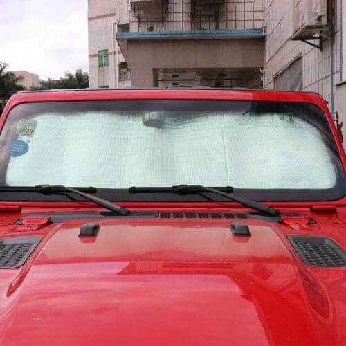 Car Windshield Sunshade Shade Cover for Jeep Wrangler JK 2007-2017 Interior Accessories