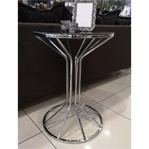 Modern Marseille Silver Color Side coffee table coffee tables table basse furniture living room table