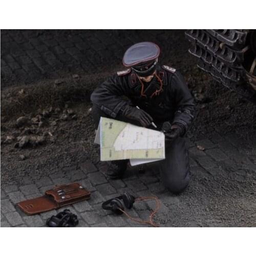 1/35 Resin Figure Model Kit Unassambled Unpainted//801(NO The map)