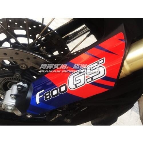1 Pair Motorcycle Front Shock Mud Shroud Stickers GS ADV Adventure Car Sticker Bumper for F800GS