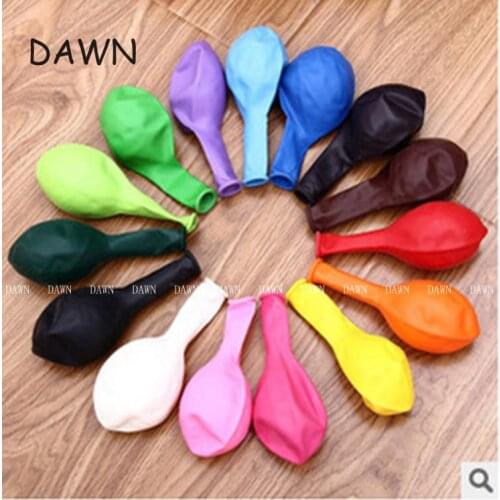 10pcs/lot 10inch 1.5g Pearl Latex Balloon Air Balls Inflatable Wedding Balloons Children Birthday Party Decoration Balloons