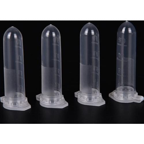 100pcs 2ml Micro Centrifuge Tube Vial Clear Plastic Vials Container Snap Cap