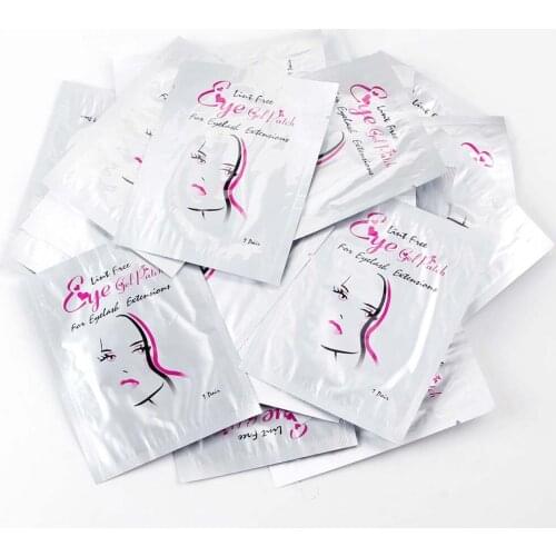 150pairs Eyelash Under Eye Pads Lint Free Patches For Eyelash Extension Supplies Lashes Extension For Professionals Wraps Tools