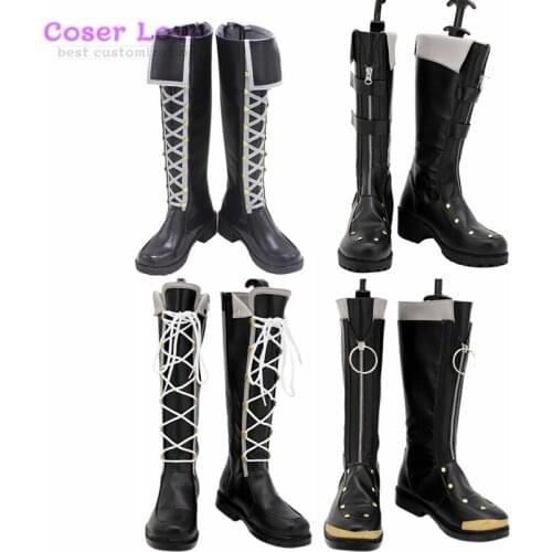 Ensemble Stars 2 UNDEAD Hakaze Kaoru Ogami Koga Otogari Adonis Cosplay Boots shoes Halloween Christmas Shoes