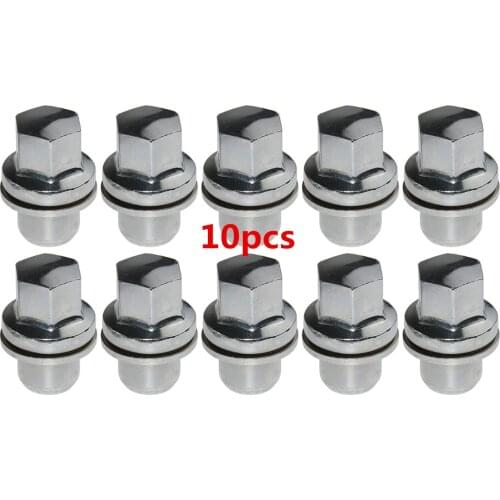 AP03 10pcs New Alloy Wheel Nut For Land Rover Discovery 3, 4 5,for Range Rover & Sport & L322 & L405 RRD500290 LR068126