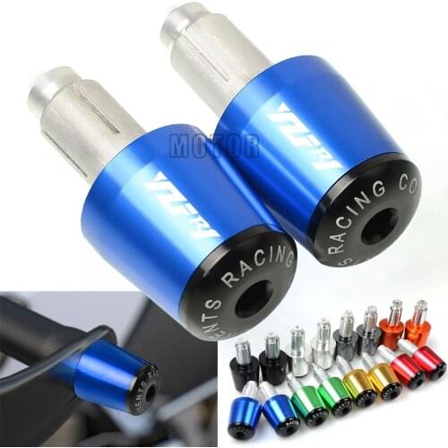 For Yamaha YZFR1/YZF-R1/R1M/R1S 2015-2018 2016 2017 Motorcycle 7/8"22mm Handlebar Grips Cap Hand Bar Ends Handle Plugs Cover