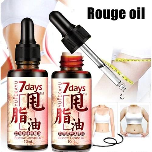 Hot Body Fat Loss Massage Essential Oil Weight Loss Promote Fat Burn Thin Waist Skin Care Treatment 10ml sy998